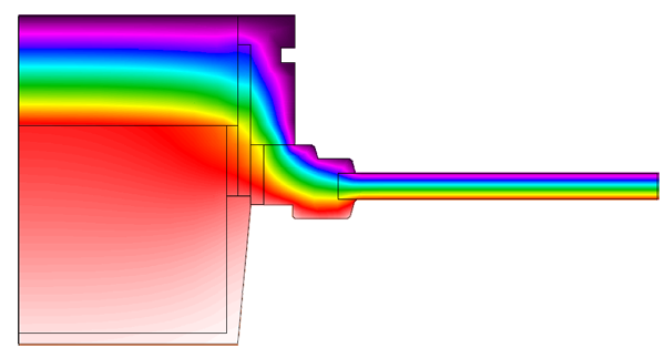 Termografia Sezione verticale Monoblocco