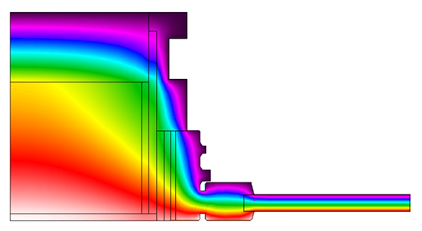 Termografia Sezione verticale Monoblocco