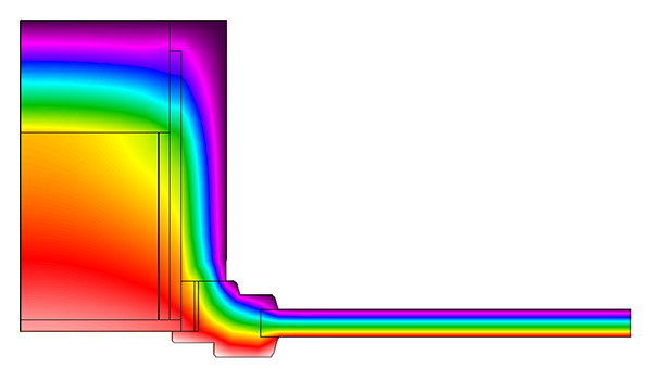 Termografia Sezione verticale Monoblocco