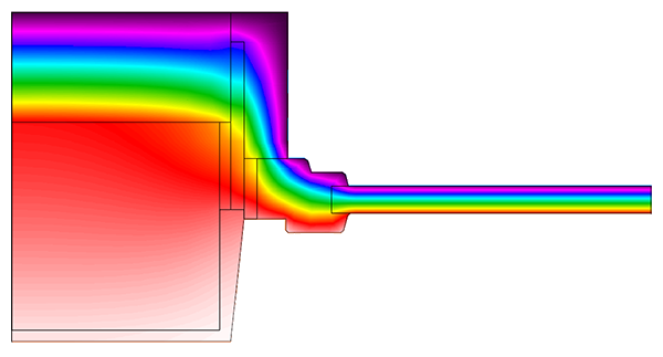 Termografia Sezione verticale Monoblocco